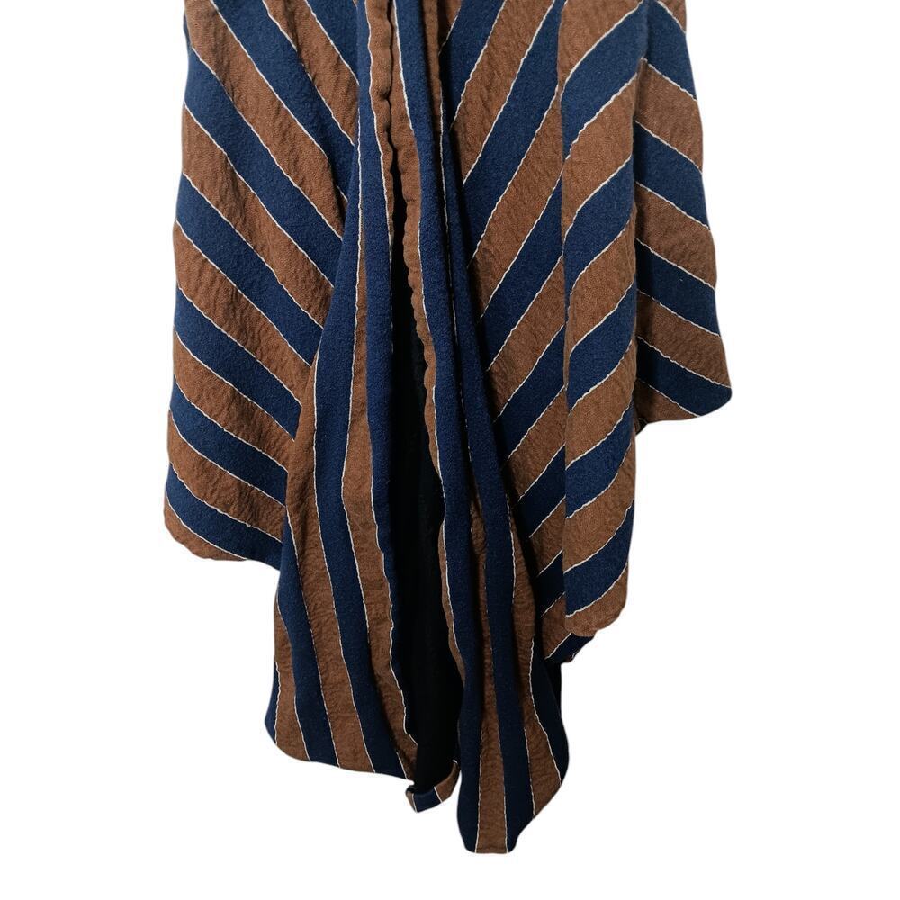Esteban Cortazar Striped Open Back Dress SZ 42 - Picture 8 of 14